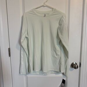 Adidas Shirt‎ Top Womens Large Activewear Base Layer Training Long Sleeve